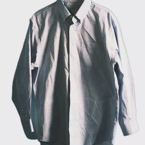 Nordstrom Mens Dress Shirt Size Large 16 1/2 34